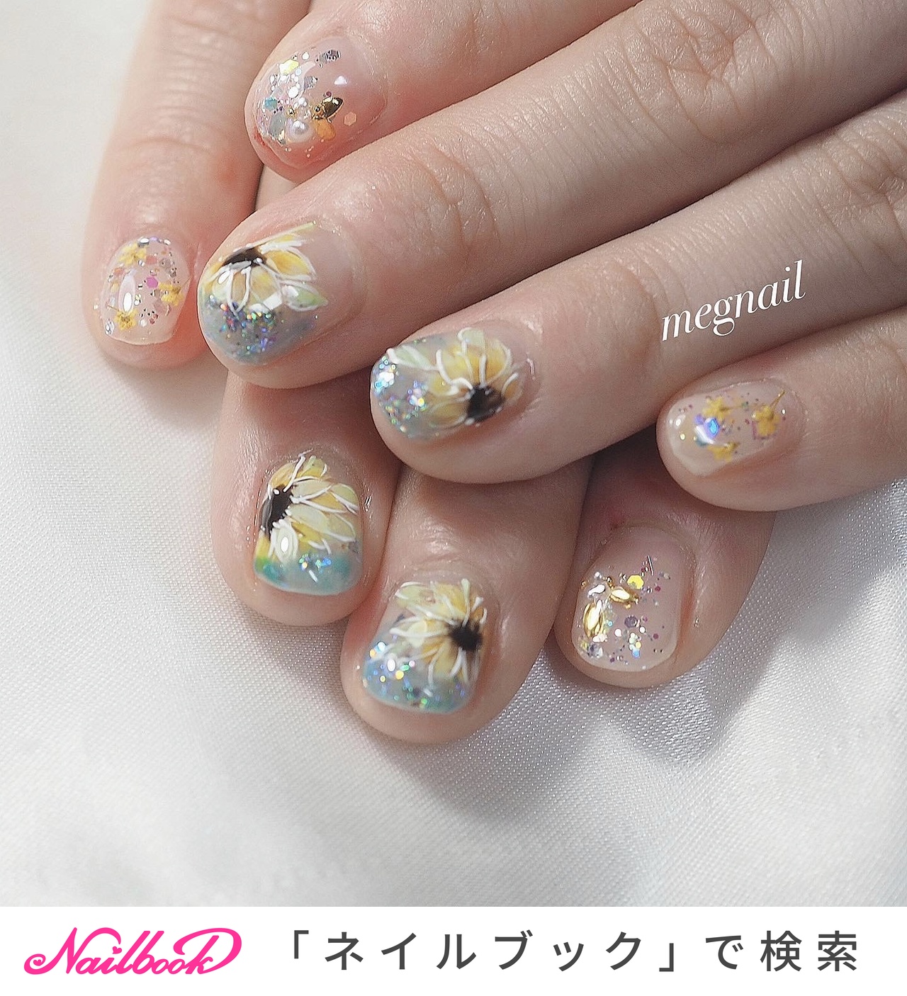 夏/旅行/デート/女子会/ハンド - megnailのネイルデザイン[No.8320699]｜ネイルブック