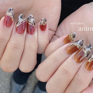 人気順｜#ちぐはぐネイルのネイルデザイン｜ネイルブック 