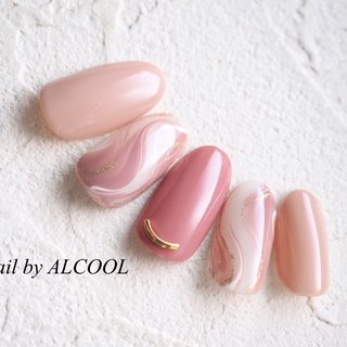 人気順｜シンプル/マーブルのネイルデザイン｜ネイルブック