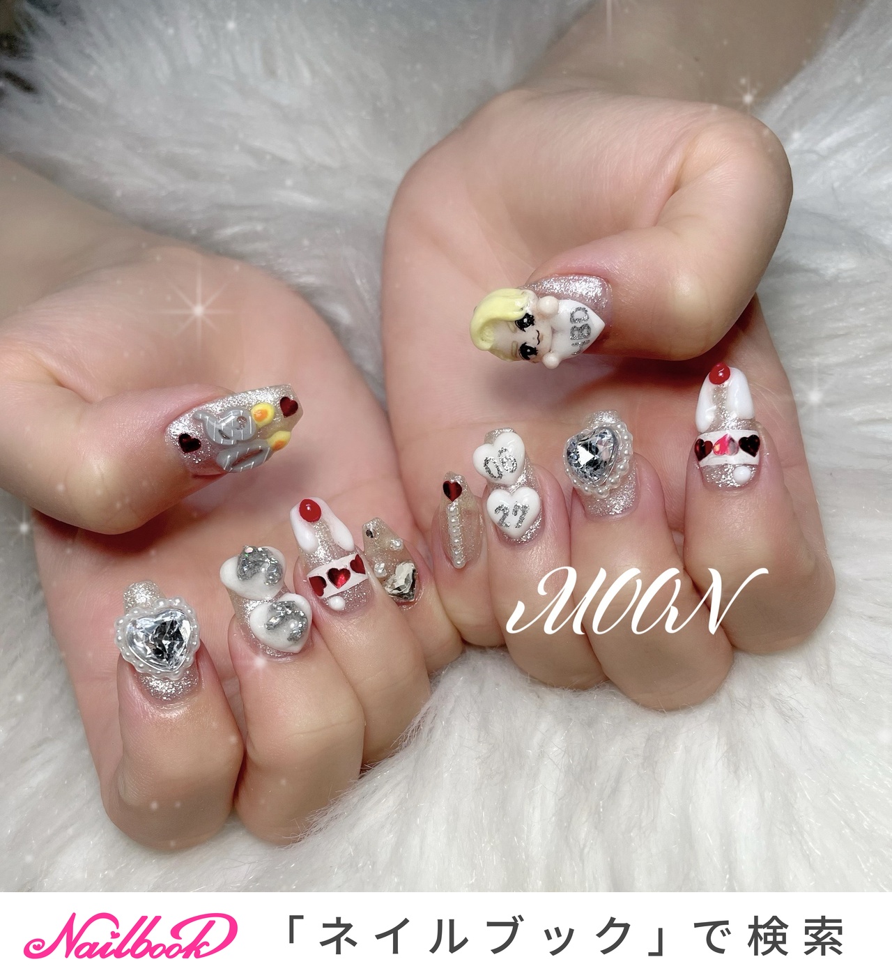 オールシーズン/パーティー/女子会/推し活/ハンド - yumiのネイル