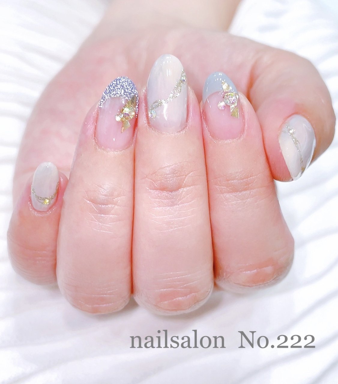 秋/オフィス/女子会/ハンド/フレンチ - nailsalon No.222のネイル