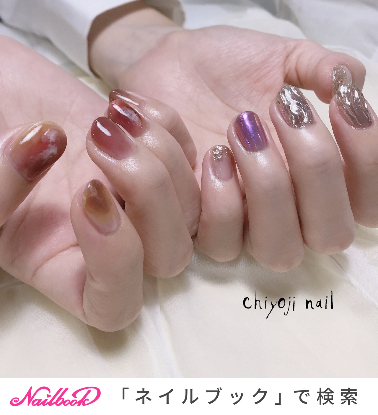 ショートネイル｜ネイルブック