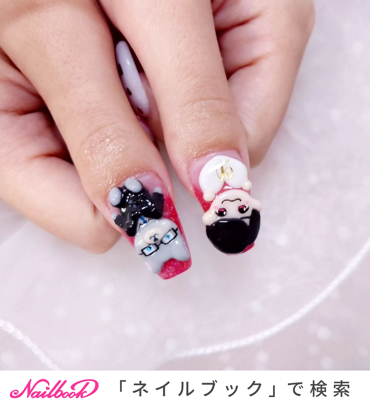 推し活/ジェルネイル - いろはねいる asakiのネイルデザイン[No