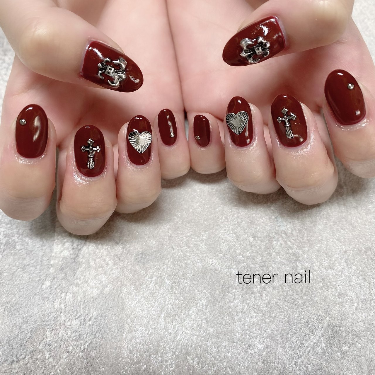 秋/冬/ライブ/推し活/ハンド - テネルネイル tener nailのネイル