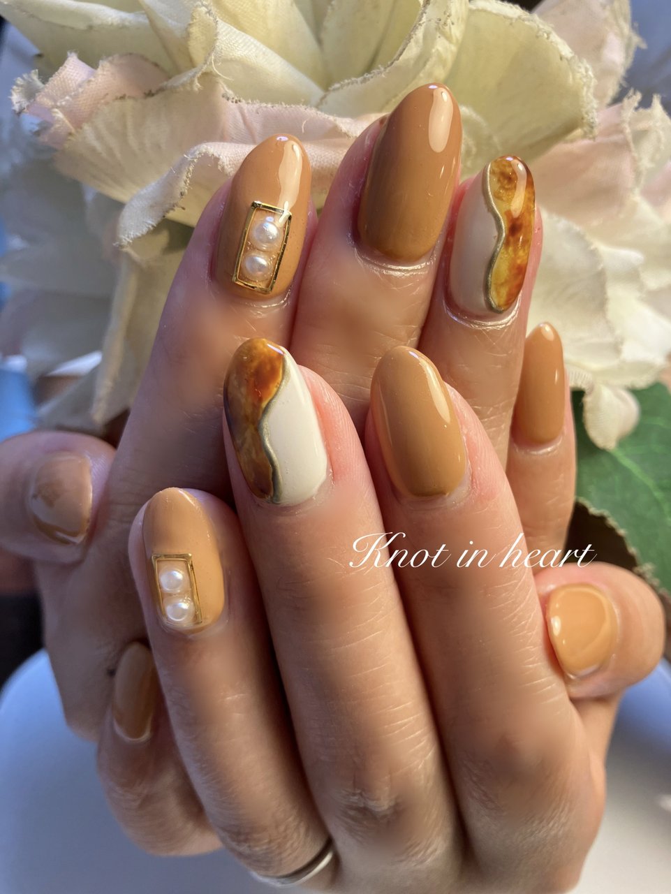 秋/冬/オールシーズン/ハンド - knot in heartのネイルデザイン[No