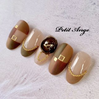人気順｜ベージュ(ヌーディー)/シーリングスタンプネイルのネイル  