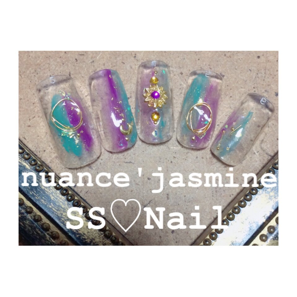 夏 旅行 海 リゾート ジェル Nail Atelier Ritidianのネイルデザイン No ネイルブック