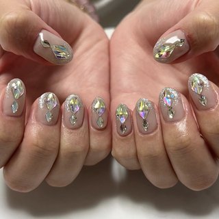 2026年】新着順｜#ひし形ストーンのネイルデザイン｜ネイルブック