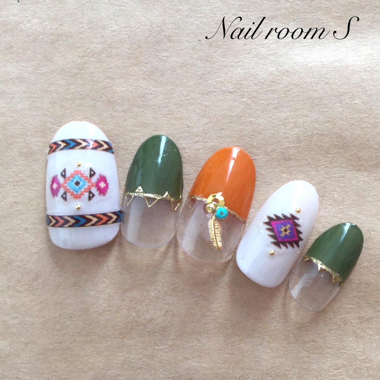 夏 秋 旅行 リゾート ハンド ｎailroom ｓのネイルデザイン No ネイルブック