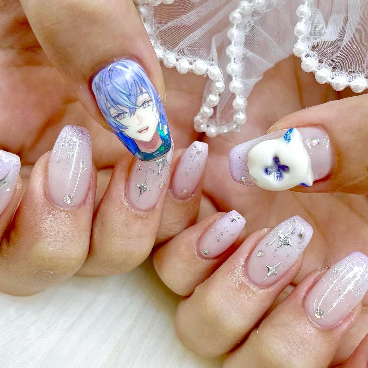 シャンパングラス　ネイルパーツ　痛ネイル　推しネイル シャンパングラスネイルパーツ痛ネイル推しネイル