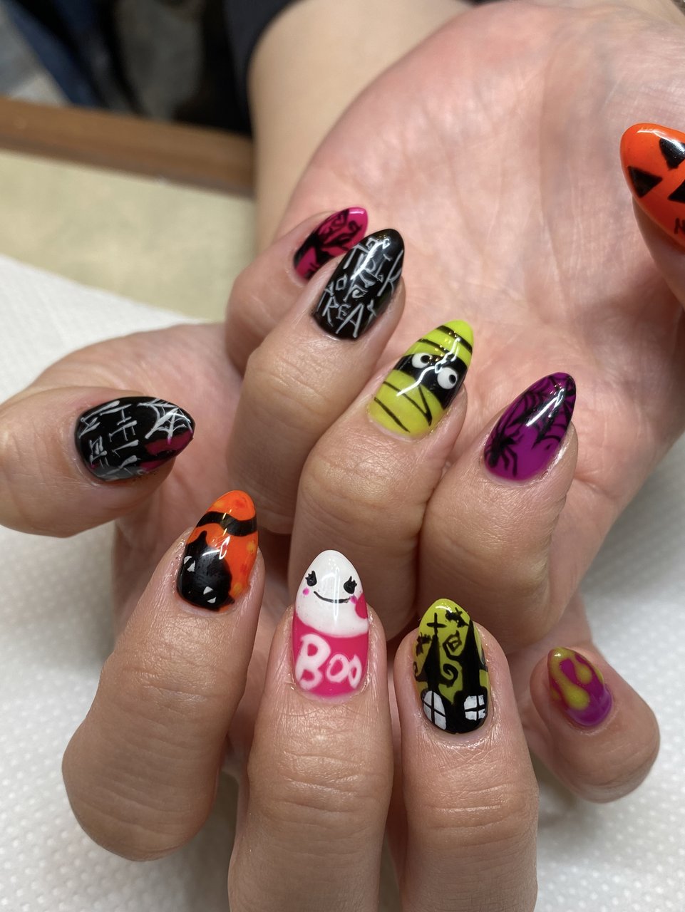 明太こ ネイルテーブル オーダー仕様】 収納付き 折りたたみ ネイル