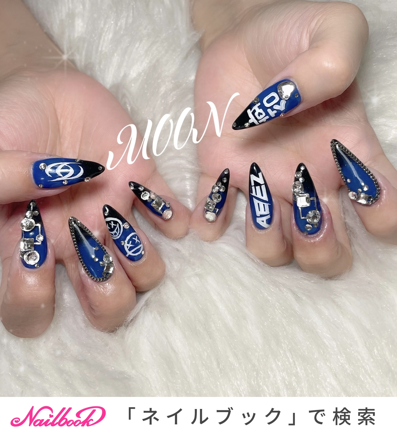 ATEEZ アチズ ソンファ トレカ ネイル ATEEZ nail トレカ ネイル ソンファ