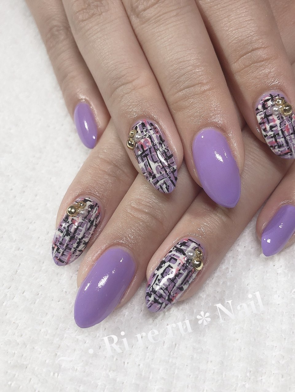 Ri re ru＊ Nail~ リレル ネイルのネイルデザイン[No.8406427