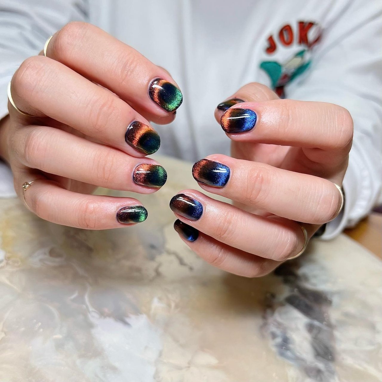 ニュアンス/マグネット/オーロラ/インクネイル/個性派 - hitomiの