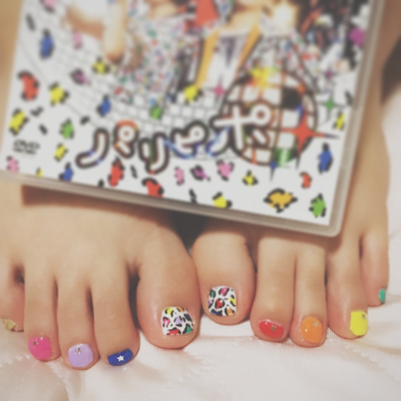 夏 海 ライブ パーティー フット Erk Mytnのネイルデザイン No ネイルブック
