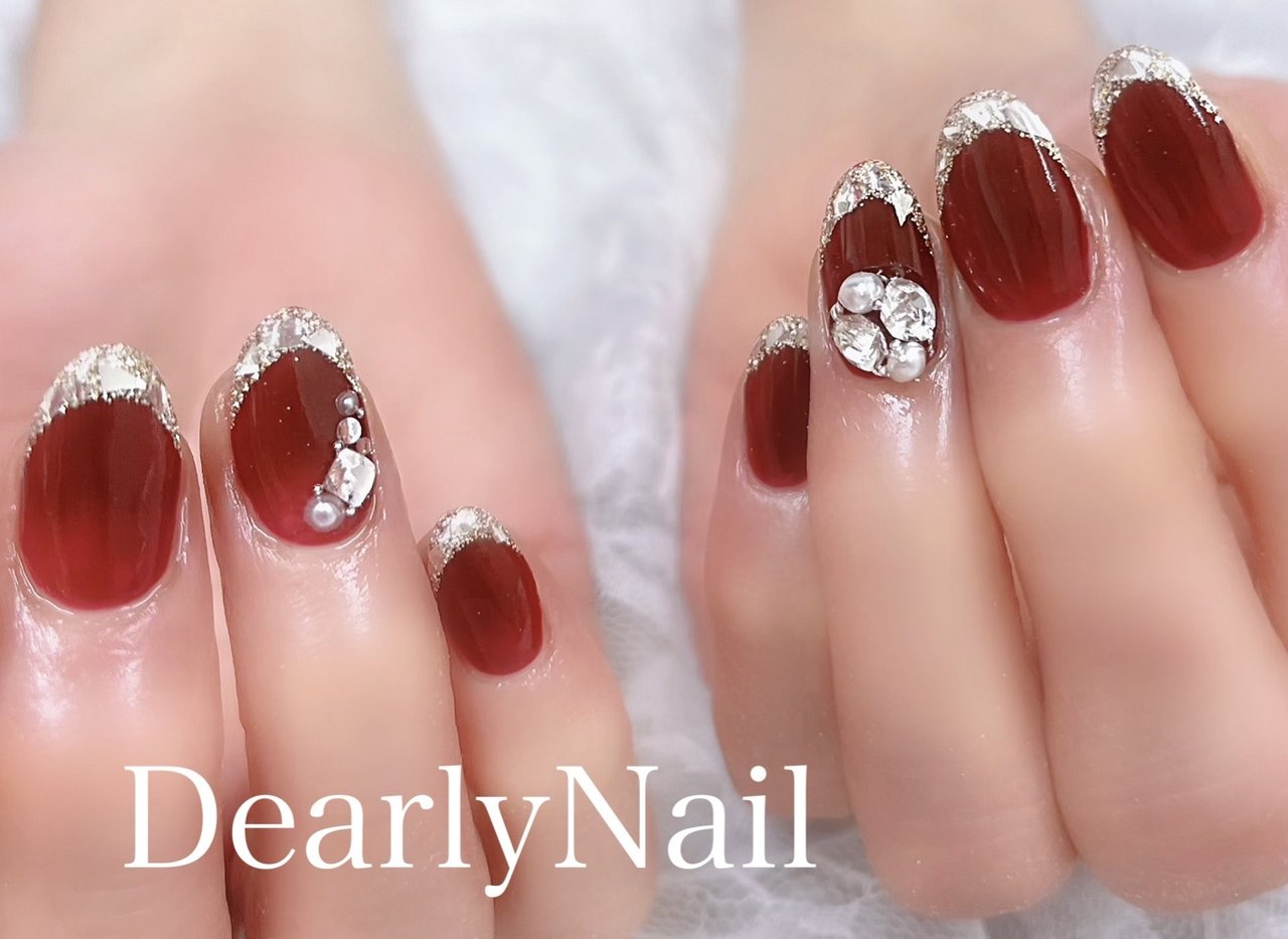 秋/冬/オールシーズン/デート/ハンド - DearlyNailのネイルデザイン[No