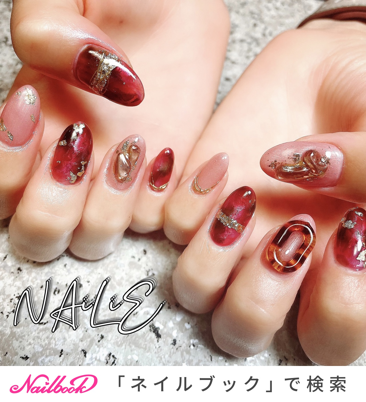 ＊yukimochi_nail_mページ＊ JOOCYEE】CUBISM ニュアンスグロウパウダー＆ダイアモンドハイ