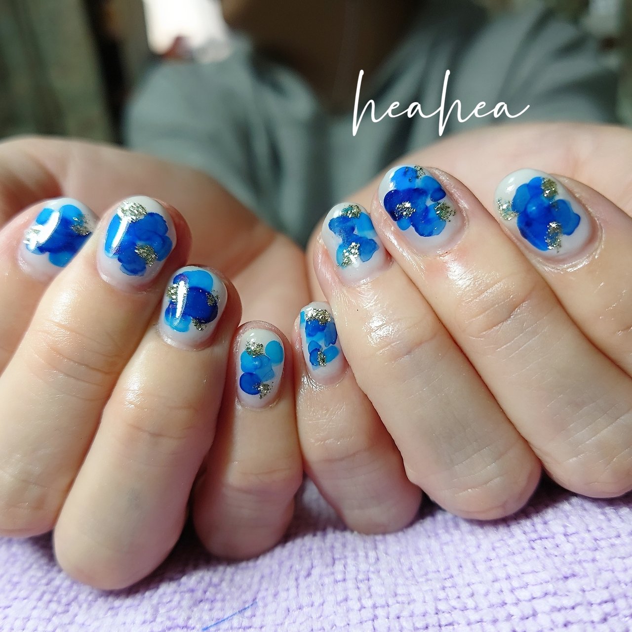 ひとみん #スカルプネイル #スカルプチュア #スクエアネイル #ロングネイル #一枚マックス #1枚MAX #青ネイル #bluenails  #bluenail #青マーブルネイル #青タイダイネイル #mirrornails #ミラーネイル #マットネイル #スカルプマット #猪瀬志歩  #キャッチネイル #青 