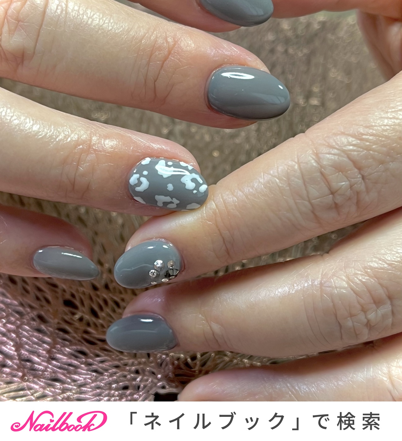 秋/冬/オフィス/女子会/ハンド - yui&white lotus Nailのネイルデザイン[No.8421462]｜ネイルブック