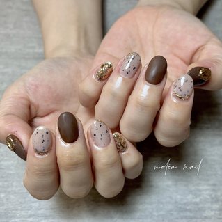 2024年】新着順｜マット/#マイカフレークのネイルデザイン｜ネイルブック 