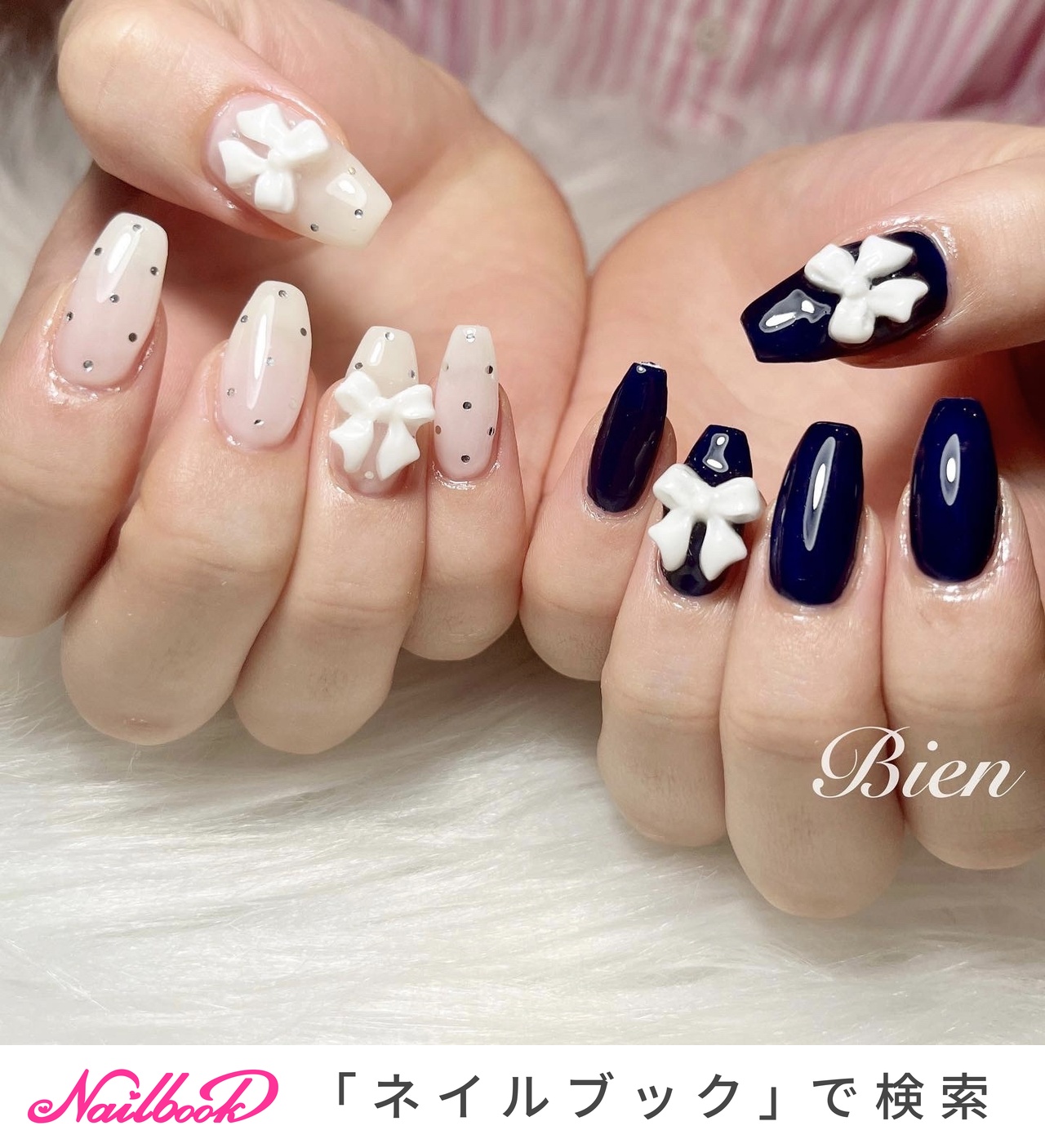 広島ネイルサロンBien エミのネイルデザイン[No.8423096]｜ネイルブック