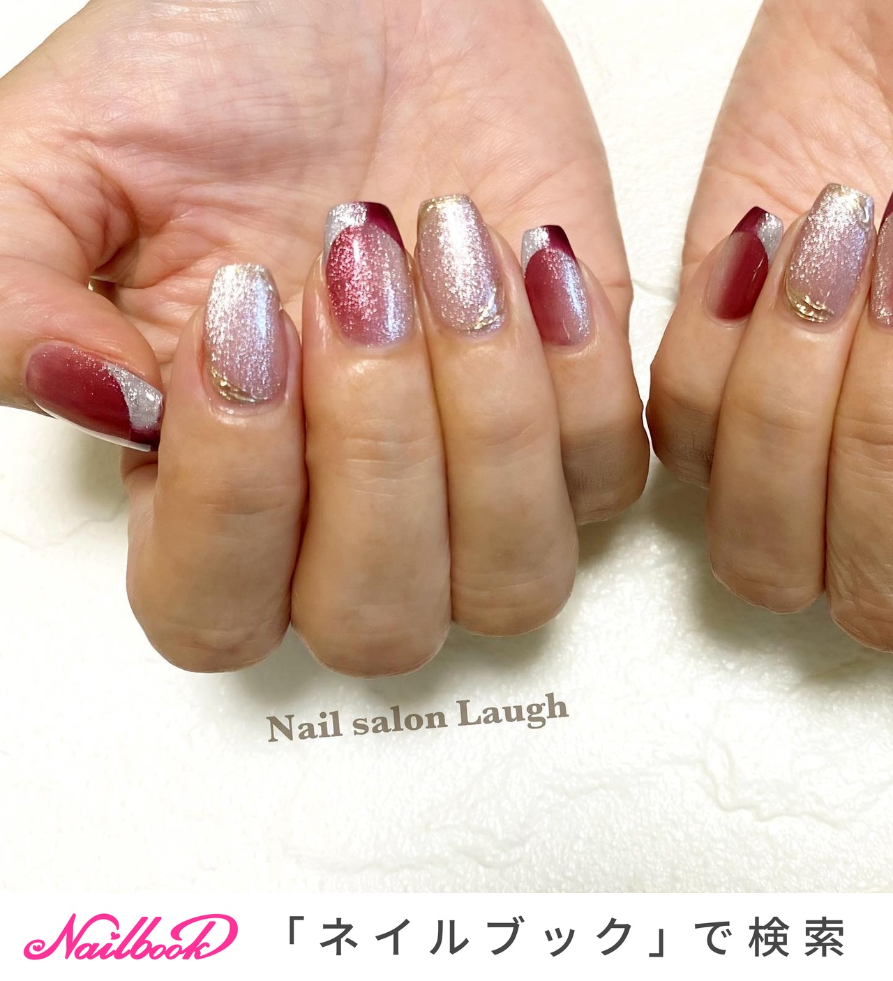 あき様リクエストNo.646 ＊フレンチマグネット彩　ショートオーバル　Sサイズ あき様リクエストNo.646 ＊フレンチマグネット彩 ショートオーバル S