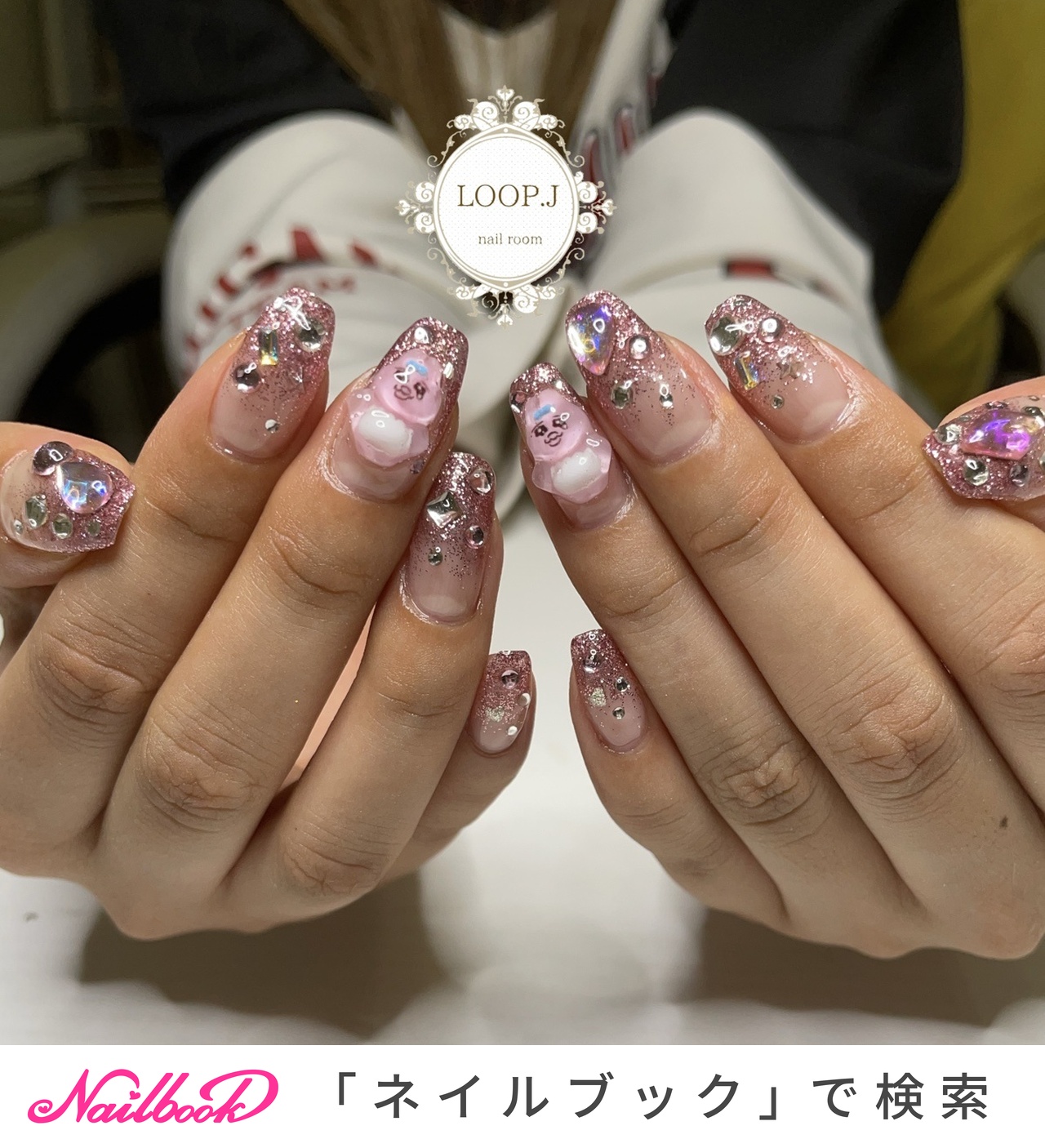 3dネイルパーツ ネイル うさぎ ネイルパーツ いちご さくらんぼ パーツ