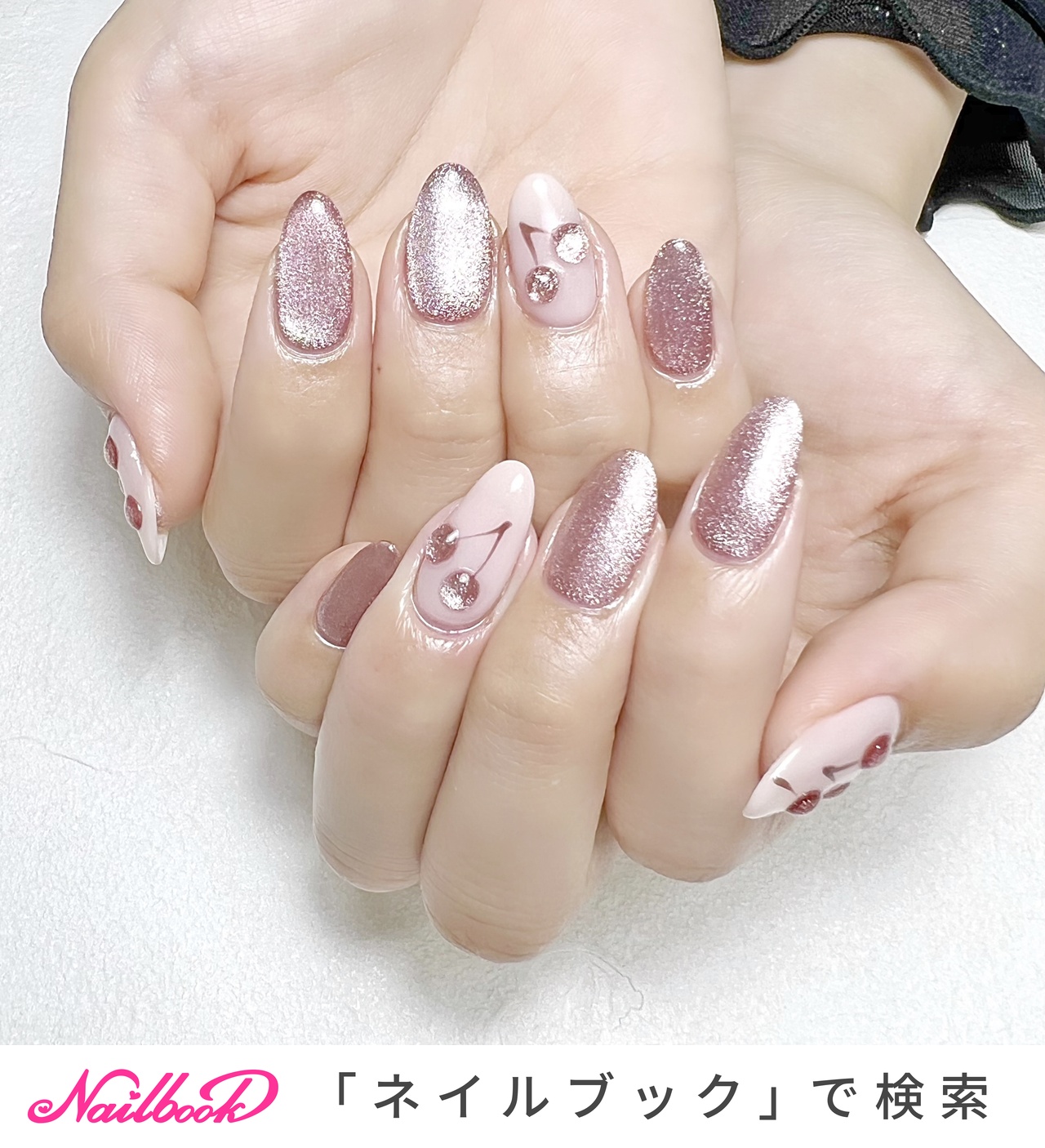 秋/女子会/ハンド/フルーツ/マグネット - o.risatoのネイル