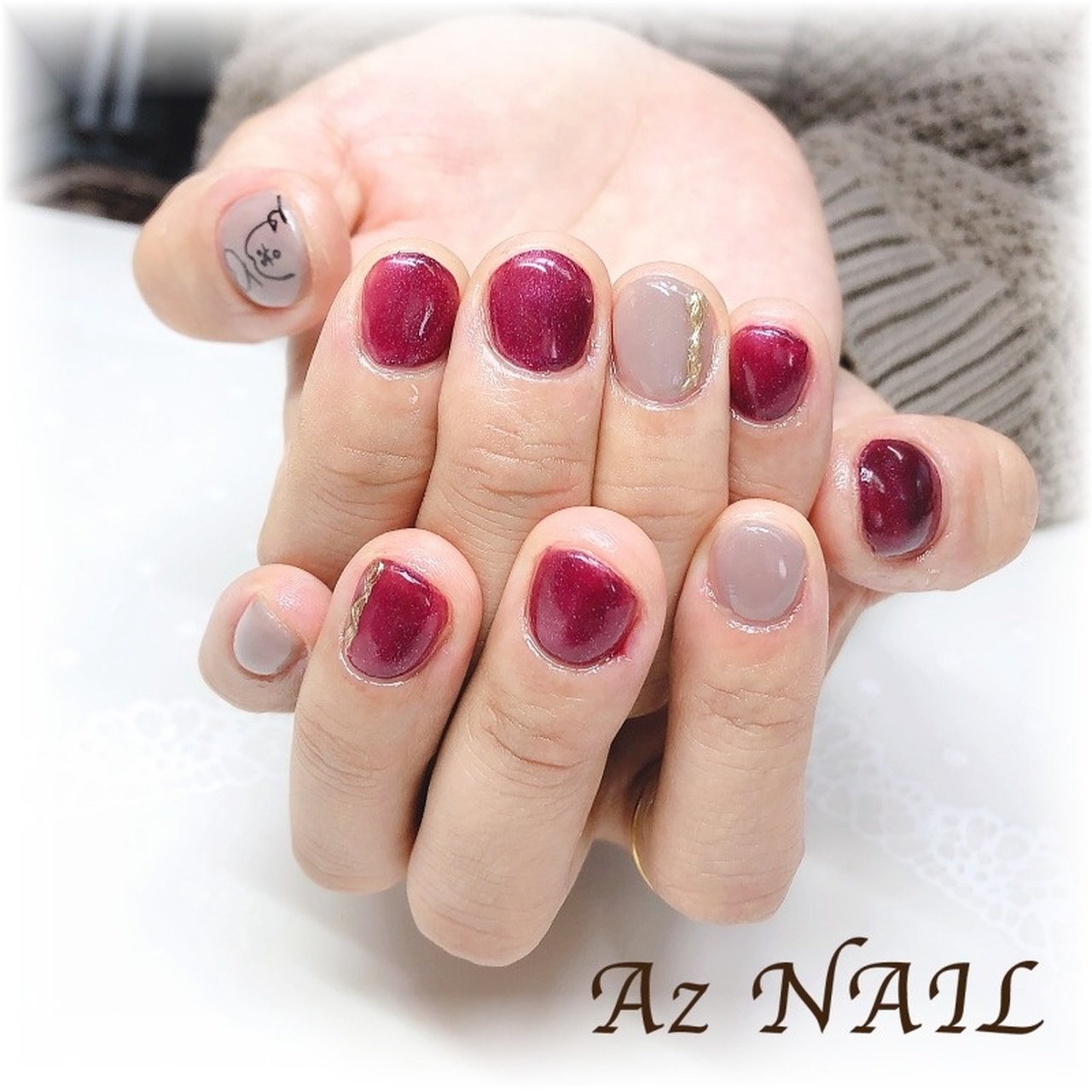 ライブ/推し活/ハンド/シンプル/ラメ - Az NAIL ゆき＊のネイル