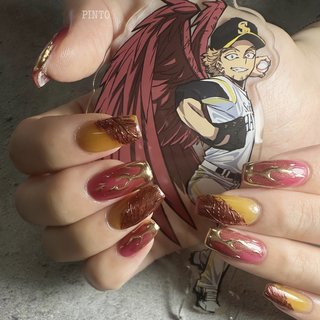 𝕗𝕚𝕣𝕖 𝕡𝕒𝕥𝕥𝕖𝕣𝕟 
................................................................
 
推しネイル❤️‍🔥
 
................................................................
 
ご予約はプロフィールURLの
ネイルブックよりお願いします
苫小牧駅徒歩10分
営業時間11:00〜22:00(不定休)
 
.................................................................
#苫小牧ネイル#苫小牧ネイルサロン#苫小牧市ネイルサロン#苫小牧プライベートサロン#苫小牧フィルイン#苫小牧美フォルム#北海道ネイル#北海道ネイルサロン#北海道美フォルム#美フォルム#派手ネイル#ド派手ネイル#個性派ネイル#韓国ネイル#海外ネイル#ギャルネイル#フレンチ#ファイヤーネイル#ファイヤーパターン#ファイヤーパターンネイル#羽ネイル#羽モチーフ#モチーフネイル#僕のヒーローアカデミア#ヒロアカネイル#ヒロアカ#ホークス#ホークスネイル#推しネイル#推し活ネイル #オールシーズン #旅行 #ライブ #推し活 #ハンド #痛ネイル #ミラー #個性派 #ミディアム #スクエア #レッド #イエロー #ボルドー #ジェルネイル #お客様 #NOZOMI 【nailsalon pinto苫小牧】 #ネイルブック