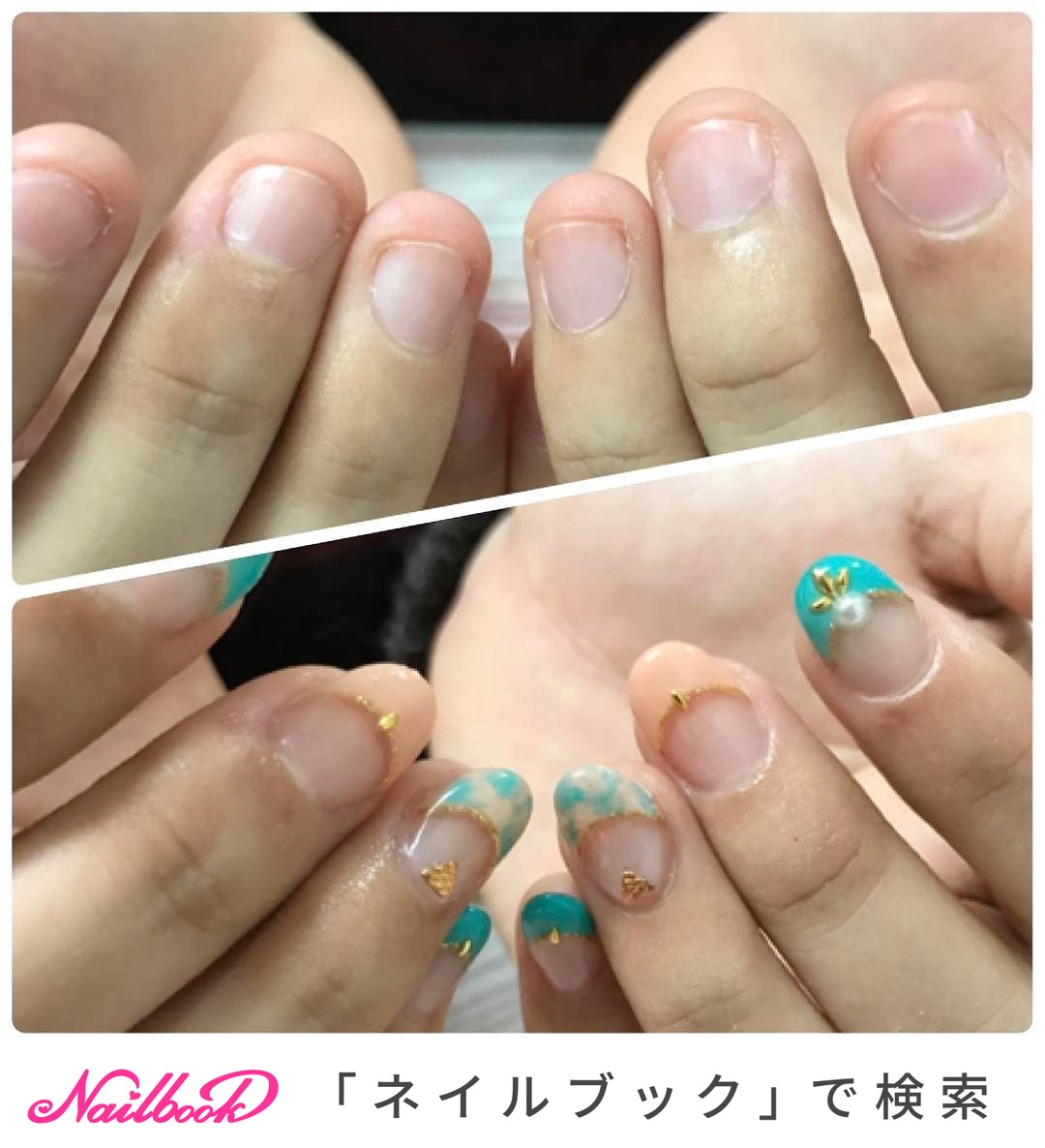 夏 オールシーズン ハンド アンティーク エスニック 名古屋市西区のパラジェルサロン Solnail ソルネイル のネイルデザイン No ネイルブック