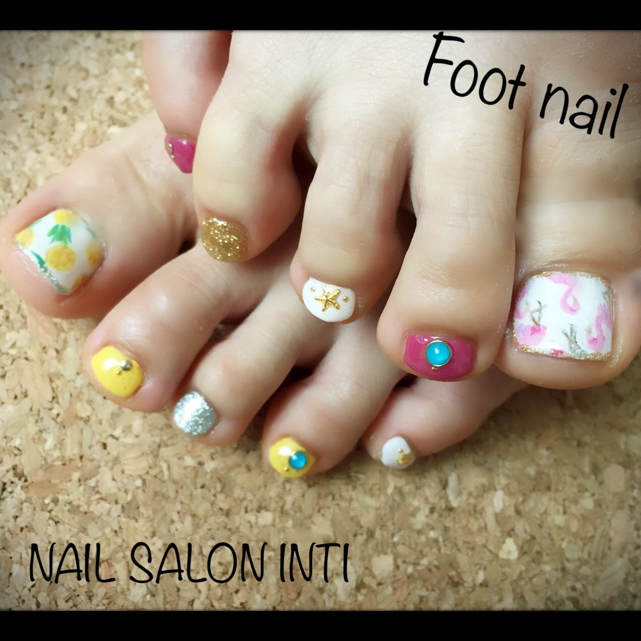 フット フルーツ ペディキュア Nailsalon Inti 岩岸美華 のネイルデザイン No 2269542 ネイルブック