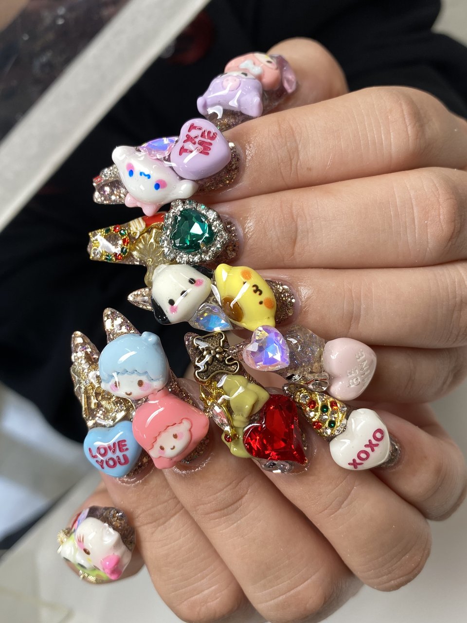 ゆんちゃんページ ネイルチップ ゆん様専用ネイルチップ確認用画像 ゆんちゃん様専用ページ ネイルチップ