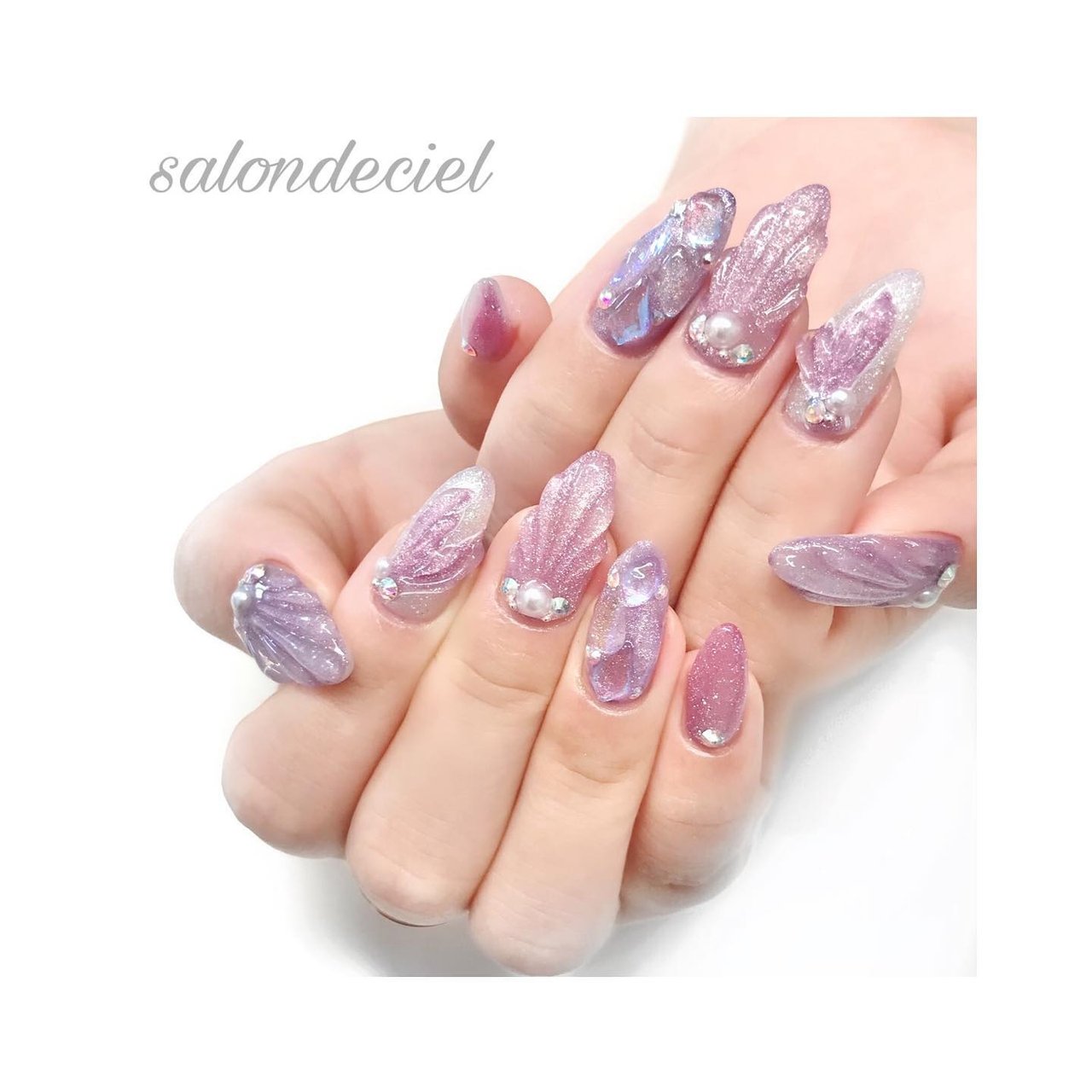 オフィス/ビジュー/マーメイド/オーロラ/キラキラ - salon_de_cielの 