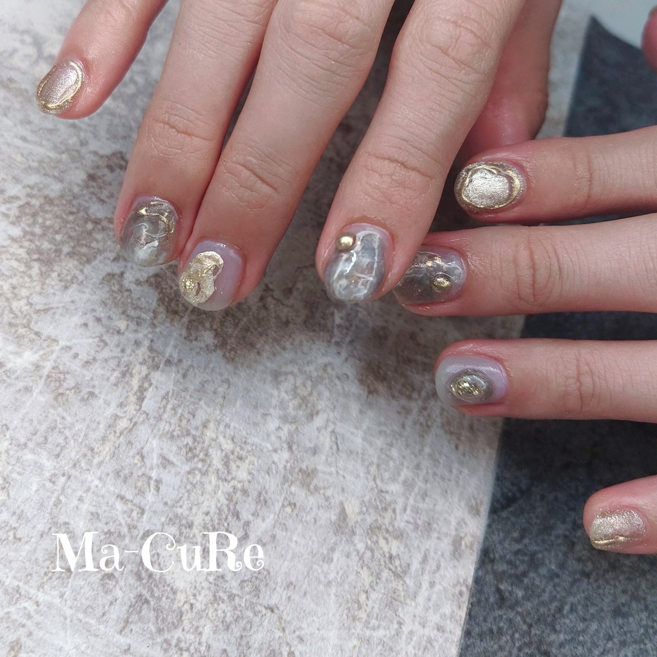 秋/冬/ハンド/ニュアンス/マグネット - 𝑴𝒂-𝑪𝒖𝑹𝒆（ﾏｰｷｭｱ）の  