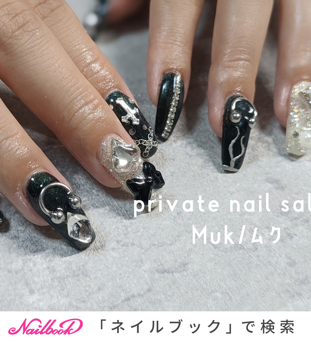 推し活のネイルデザイン(304ページ目)｜ネイルブック 302 ネイルチップ