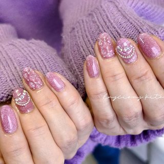 おすすめ順｜ジェルネイル/ネックレスネイルのネイルデザイン(5ページ 