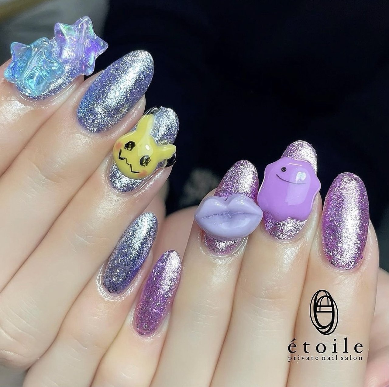オールシーズン/ハンド/3D/キラキラ/個性派 - etoile.nailsalon__の 