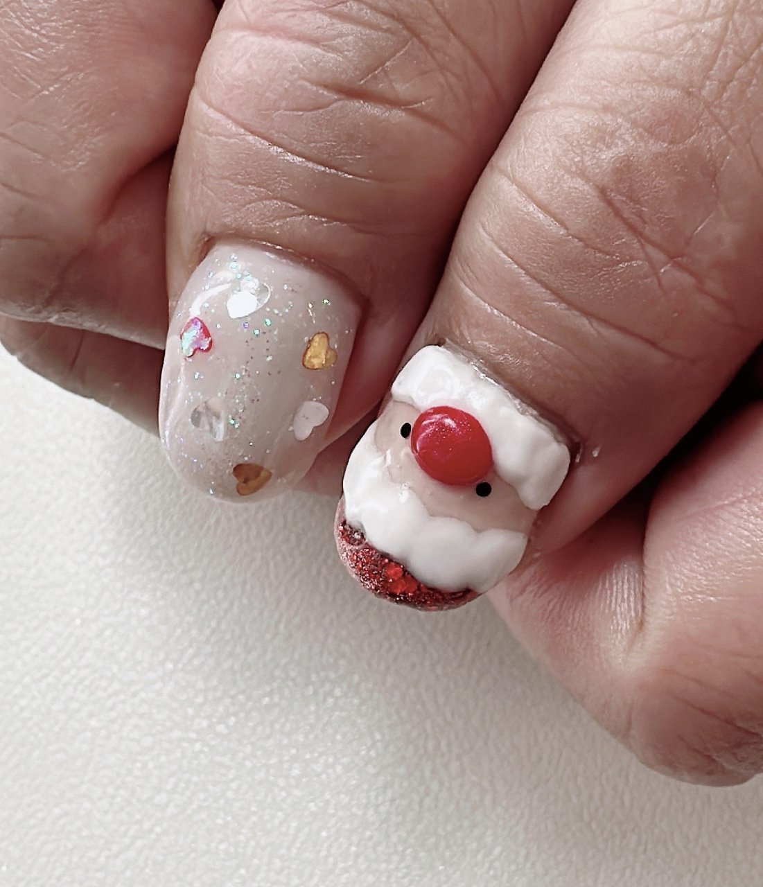 蓄光*クリスマス*ネイルパーツ*サンタさん* 蓄光*クリスマス*ネイルパーツ*サンタさん* Amazon.co.jp: VTEERY(みさ