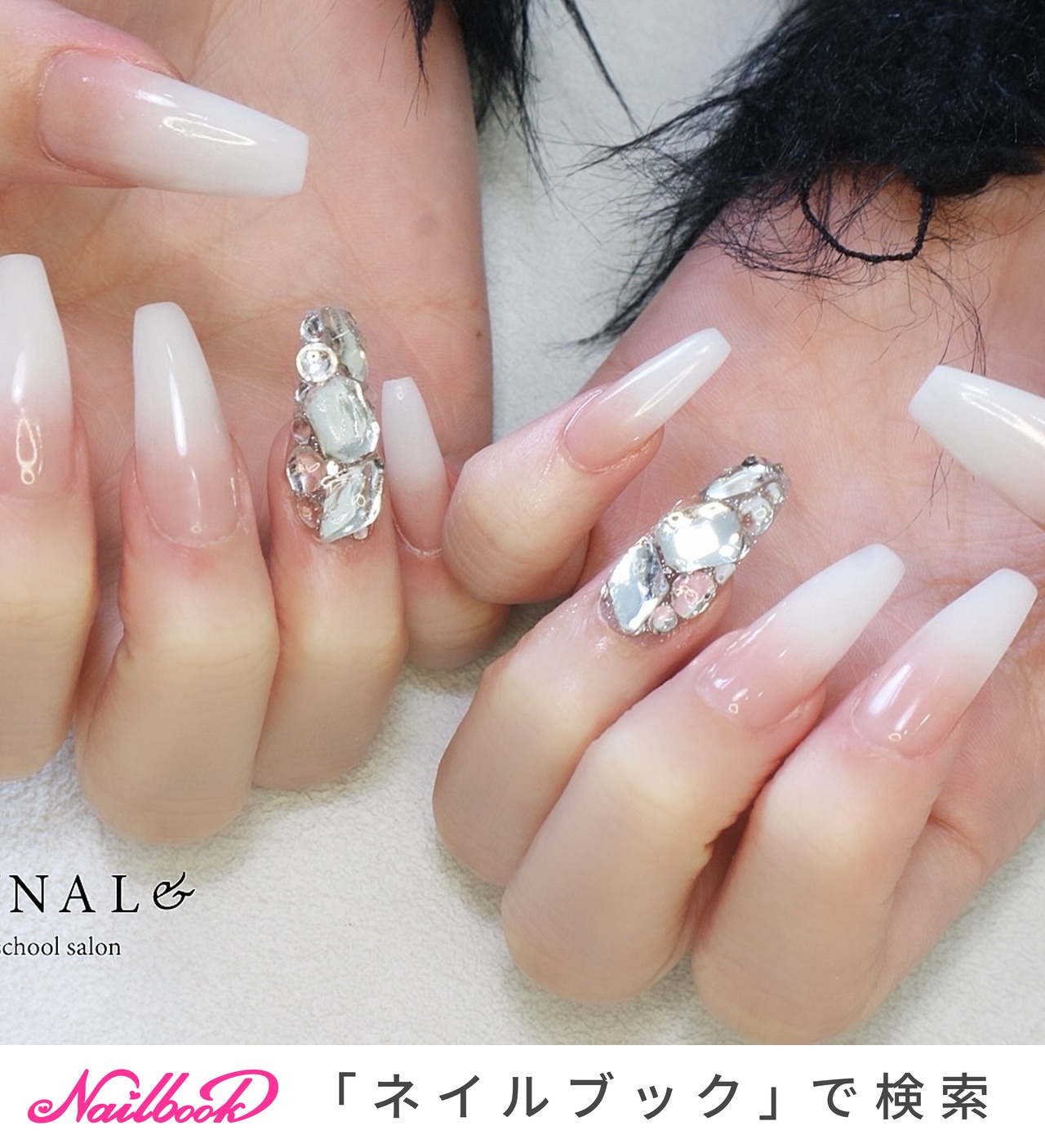 2025年】新着順｜#アクリルスカルプシンプルコースのネイルデザイン