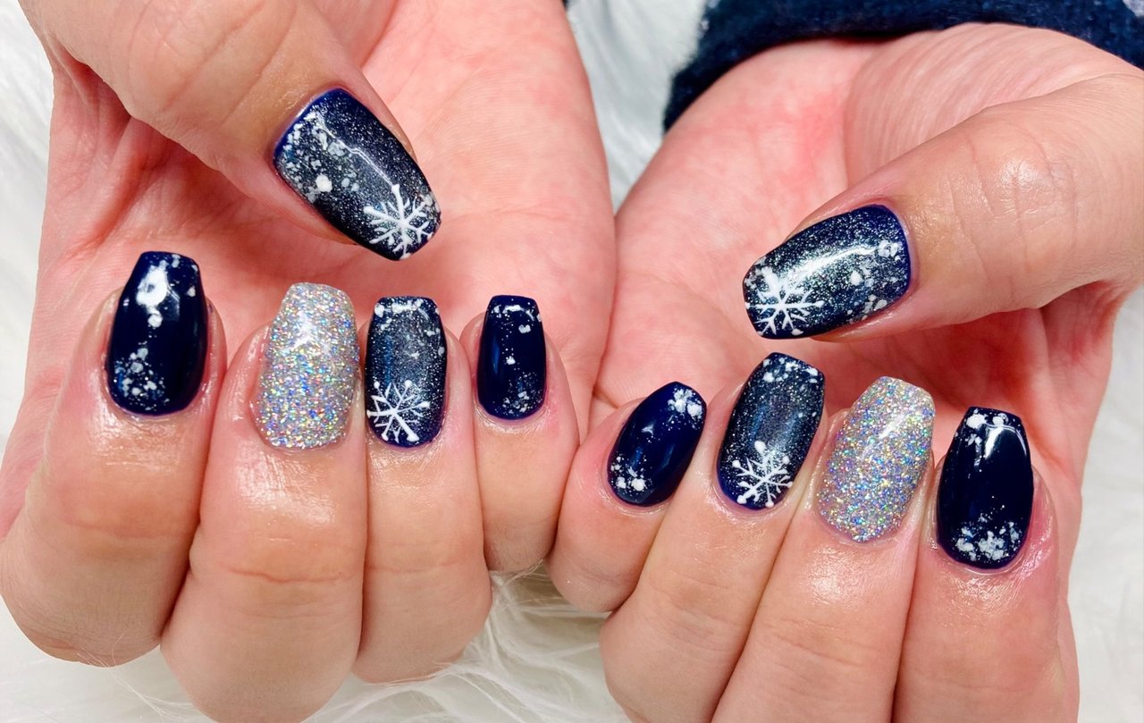 冬/クリスマス/ハンド/アンティーク/マグネット - nailsalon hokazeの