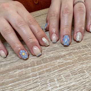 〝お客様ネイル〟 
Blue × Flower
喜んでもらえて嬉しいです♪

#グラウネイル　#graunail
#nail #ネイル #💅🏻
#ネイルデザイン#ジェルネイル
#ジェルネイルデザイン
#ネイル都城　#ネイルサロン
#都城市ネイルサロン
#曽於市ネイルサロン
#ネイルサロン都城
#マオジェル導入サロン
#マオジェル導入サロン宮崎
#プライベートネイルサロン
#冬ネイル
#フラワーネイル
#ブルーネイル
#ぷっくりネイル
#市松模様 
#ショートネイル
#スクエアネイル #冬 #フラワー #ぷっくり #ショート #スクエア #ブルー #ジェルネイル #grau nail. #ネイルブック