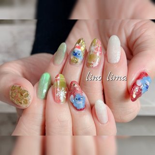 2026年】新着順｜#スティッチのネイルデザイン(3ページ目)｜ネイルブック