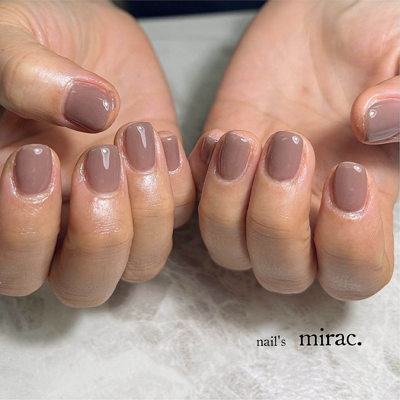 グレージュ/アースカラー/スモーキー - nail'smirac.☆林 智子のネイル