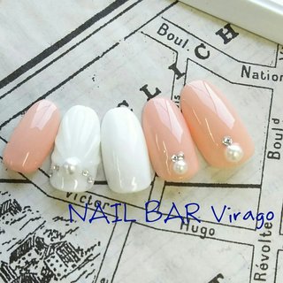 大人気、人魚の鱗ネイル🐠🐚 
#nailbarvirago #大分市ネイルサロン #大分ネイルサロン #ネイル #ネイルケア #オフィスネイル #人魚の鱗ネイル #シンプルネイル #シニアネイル #70代のお客様 も #ジェルネイル #自爪を削らない #パラジェル #ベトロ #ノンサンデイング #リクライニングソファ #大人女性ネイル #ネイルブック公式サロン #巻き爪矯正 #ぺディグラス #夏 #海 #リゾート #デート #ハンド #ワンカラー #シェル #パール #マリン #ミディアム #ホワイト #ピンク #ジェルネイル #ネイルチップ #nail_bar_virago #ネイルブック
