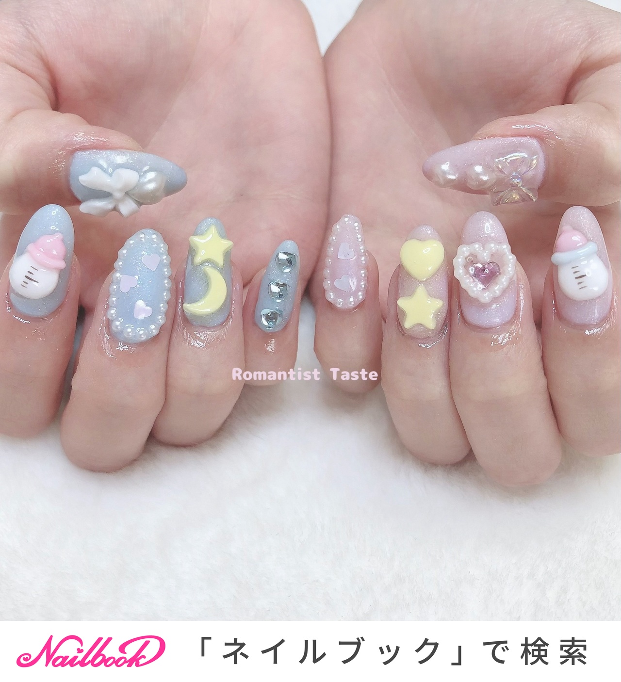 人気順｜#哺乳瓶ネイルのネイルデザイン｜ネイルブック
