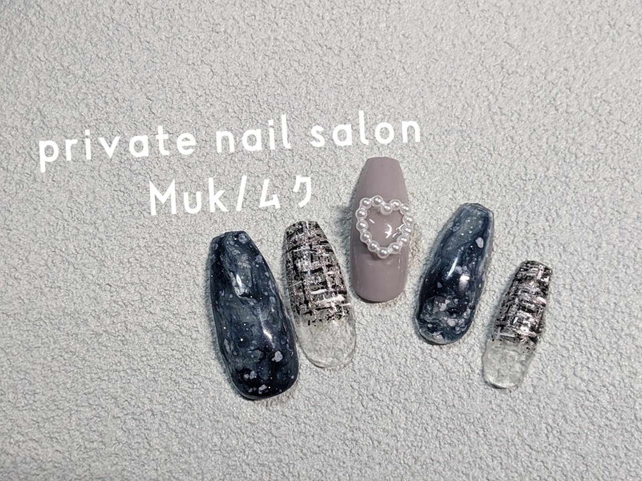 冬/クリスマス/オフィス/デート/ハート - privatenailsalon_Muk☆koi