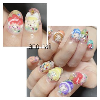 人気順｜ショート/#おジャ魔女どれみネイルのネイルデザイン｜ネイルブック