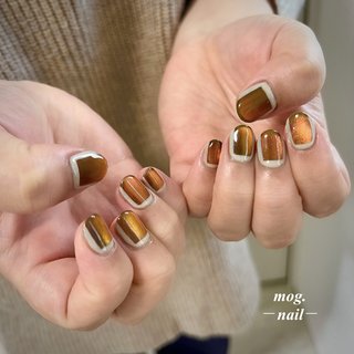 くすみカーキニュアンスゴールドネイル 砂ジェル ミラー 韓国 ちゅるん 秋 冬 くすみカーキニュアンスゴールドネイル 砂ジェル ミラー 韓国