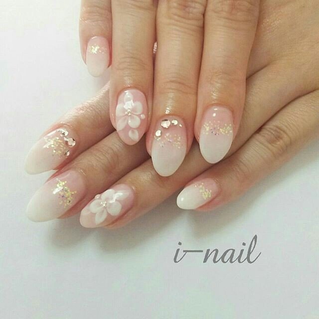 オールシーズン ブライダル パーティー デート ハンド I Nailのネイルデザイン No 2300852 ネイルブック